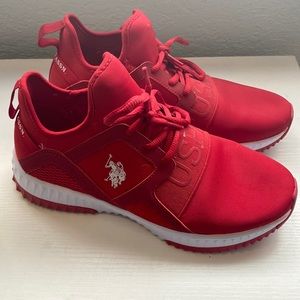 US Polo Association Tennis Shoes - Red